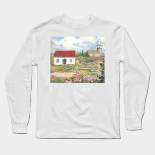 Star Island Isle of Shoals View Long Sleeve T-Shirt